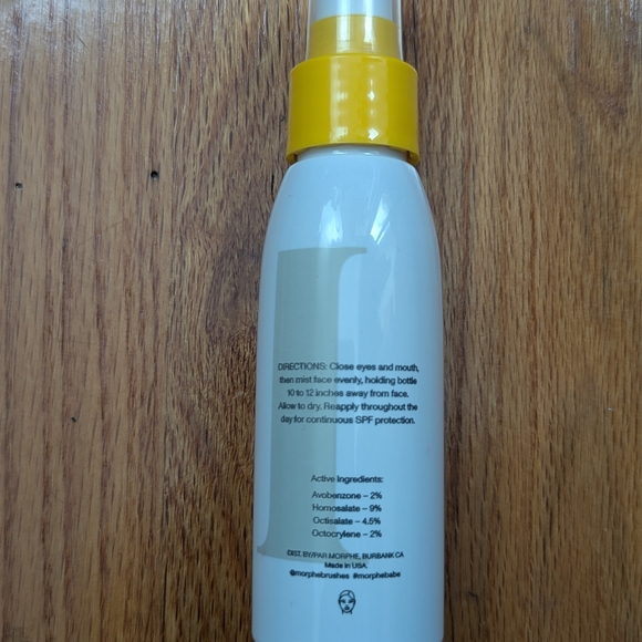 Morphe Sunsetter SPF 30 Setting Spray 3.4oz - Picture 2 of 2